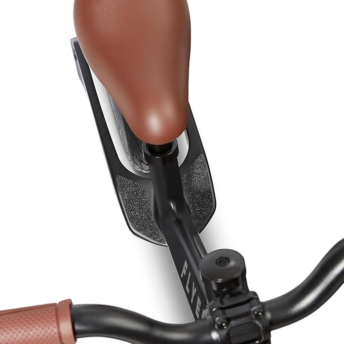 Radio Flyer Balance Bike, Baby Toy, Toddler Bike, Bicycle Toddler Toys, Baby Gifts, Flyer Ultra Lite Balance Bicycle Black, for Ages 1-.5-5 Years, Black