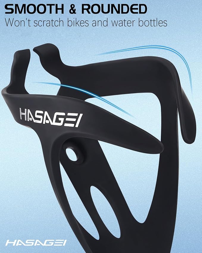 Bike Water Bottle Holder, Durable Non-Slip Lightweight Universal Bicycle Bottle Cage for Mountain/Road Cycling Accessories