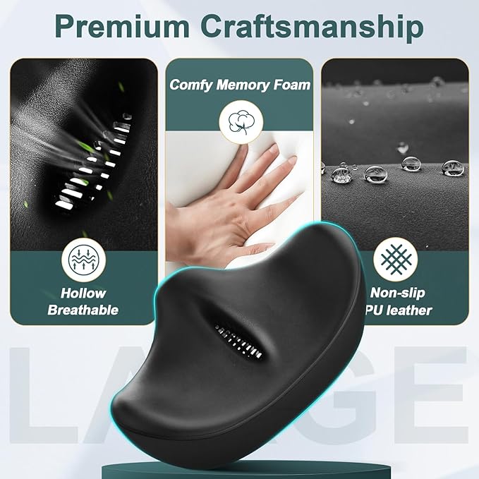 Xmifer Oversized Bicycle Seat, Ultra Wide Wing Comfort Seat for Peloton & Plus Bikes, Electric or Tricycle Bike for Men and Women