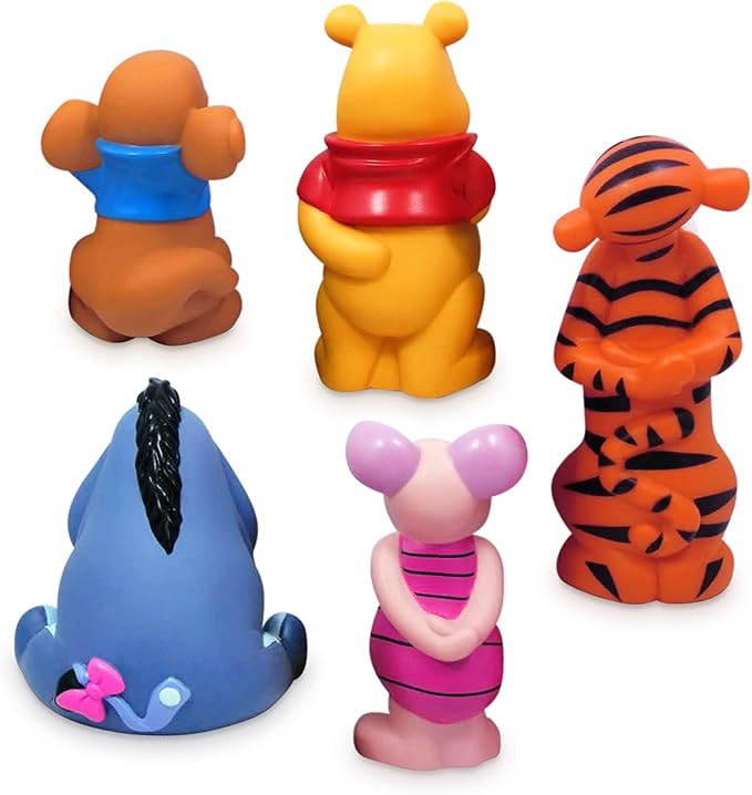 Disney Store Unisex-Children Bath Set (Winnie The Pooh) - Kids Bath Accessories with Beloved Disney Characters - Colorful and Fun Bath Time Essentials for Kids - Suitable for All Ages