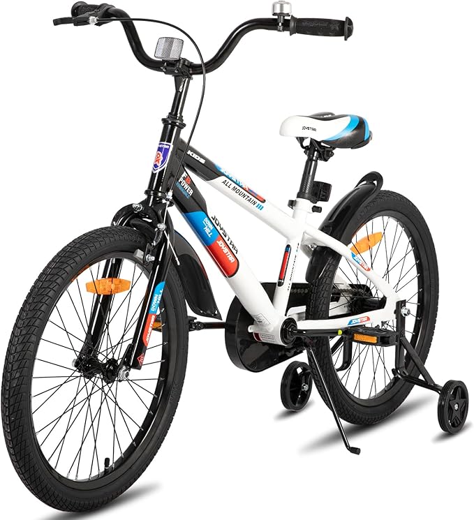JOYSTAR New Berry Kids Bike for Boys and Girls Ages 3-12 Years Old, 12 14 16 Inch Kids Bicycles with Training Wheels, 20 Inch Bike with Kickstand, Multiple Colors