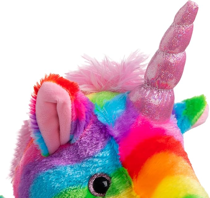 HollyHOME Plush Unicorn Stuffed Animals Rainbow Unicorn Toy Gifts for Valentines Day, Christmas, Birthday, Party and Decorations 24 Inch