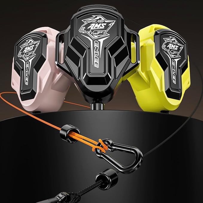 ENLEE Mountain Bike Tow Strap for Kids, Auto-Retractable Outdoor Riding Parent-Child Tow Rope with One Hook