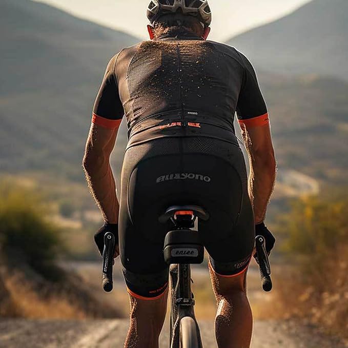 ENLEE Bike Saddle Bag, Adjustable Bicycle Seat Bag, Quick-release Tail Bag Cycling Seat Pack for Mountain Road Bikes (Black)