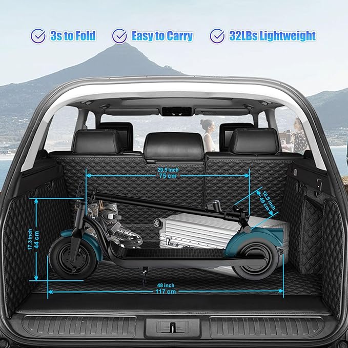 Electric Scooter Adults, Foldable 8.5" Tires E Scooter for Adults, 19 Mph, 350W Motor Fast Cooter, Kick Scooters Max 21 Miles Long Range for Commuting, Heavy Duty E-Scooter with Dual Braking System