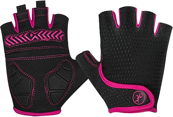 MOREOK Cycling Gloves Bike Gloves for Men/Women-[5MM Gel Pad] Half Finger Bicycle Biking Gloves for Cycling/Weight Lifting/Gym/Motorcycle/Outdoor Sports