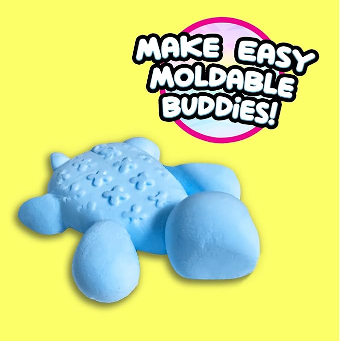 Compound Kings Fluffy Butter Cloudz Scented Large Slime Bucket for Kids – Soft, Squishy, Non-Toxic Sensory Toy | Bright Blueberry Slime Gift