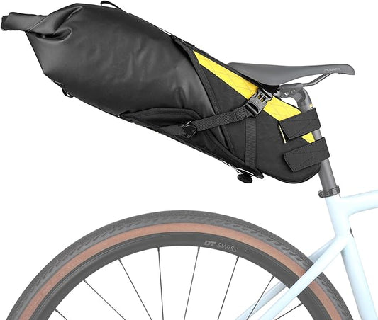 Rhinowalk Waterproof Bicycle Saddle Bag Large Capacity Bike Bag Under seat Bag 2.1L Rainproof Mountain Road Bike Seat Bag Bicycle Bag Professional Cycling Accessories-Black&Yellow
