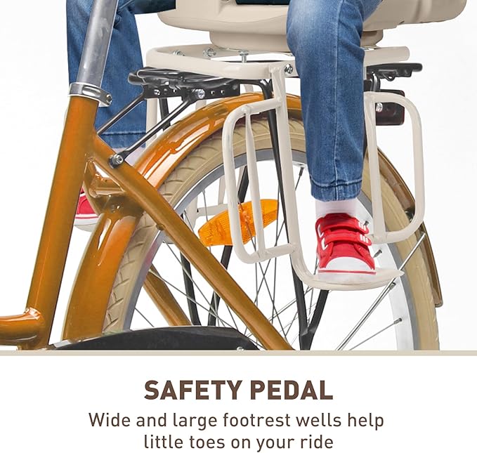 Kid's Bike seat Rear Child Carrier Bike Chair for Bicycle Kids seat for Children 2~4 Years,Weight 55 lbs