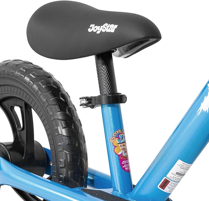 JOYSTAR 12/14 Inch Kids Balance Bike for 18months-5 Years Old Boys Girls, Lightweight Toddler Balance Bikes with Footrest and Handlebar Basket or Doll Seat