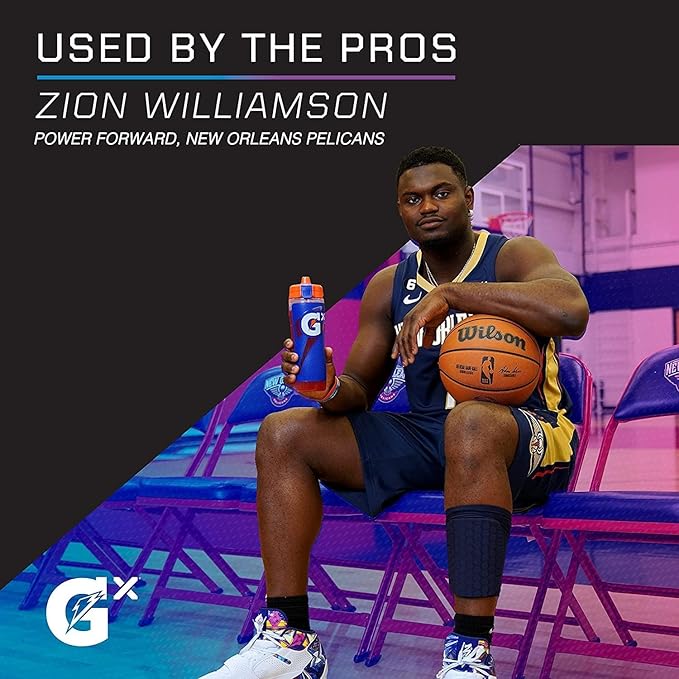 Gatorade Glitched Berry Gx Bottle w/Gx Pods