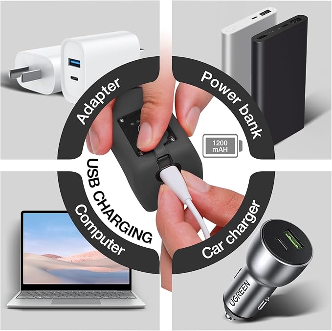 Bike Horn, Bicycle Horn with Large Range Floodlight, IPX5 Waterproof with USB Rechargeable Bike Electronic Horn