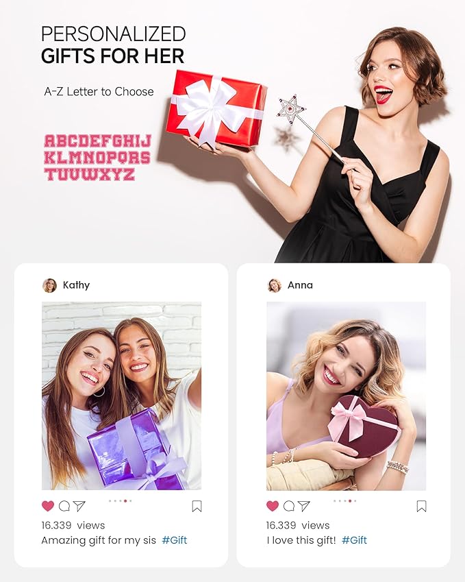 Gifts for Teenage Girls, Monogram Duffle Bag for Travel, Overnight, Girls Trips Gifts Favors, Weekender Bag with Makeup Bag, Travel Essentials, Gift for Birthday, Christmas, Valentines Day