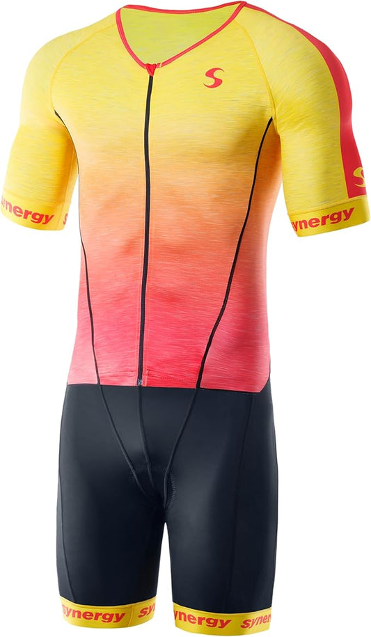 Synergy Triathlon Tri Suit - Men's Pro Short Sleeve Trisuit