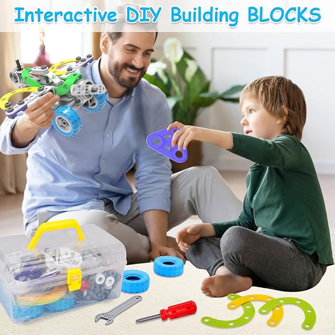 10 in 1 Electric STEM Toys for 5 6 7 8 9+ Year Old Boy Girl Birthday Gifts Educational Building Toys for Kids Ages 4-8 5-7 8-12 Stem Activities Construction Toy for Boys 6-8 8-10 Christmas Idea Gift
