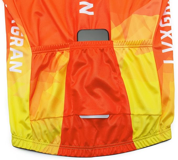 Men's Cycling Jersey Sets Road Bike Jersey Bibs + Shorts with 20D Gel Pad MTB Riding Clothing Kit