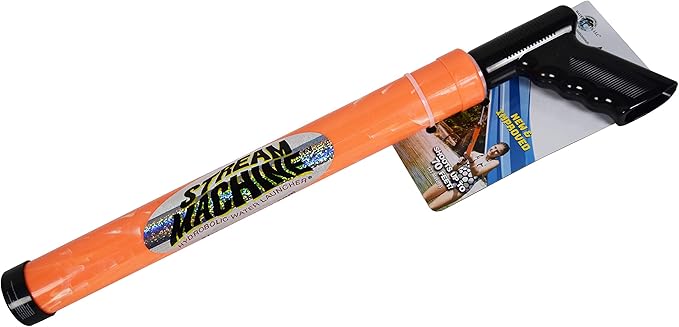 Stream Machine Water Gun Launcher - Single Barrel Water Blaster - Squirt Gun for Outdoor Games - Swimming Pool Toys (Colors Vary)