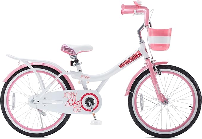 Royalbaby Princess Girls Kids Bike 12 14 16 18 20 Inch Children Bicycle with Basket for Age 3-12 Years