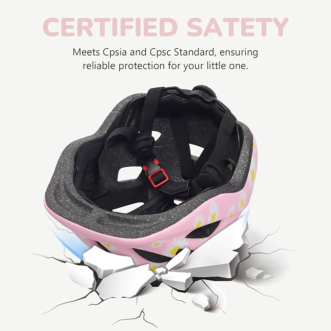 Toddler Kids Bike Helmet, Adjustable Infant Baby Bicycle Helmet for Age 1-3-5-8 Years Child Boys Girls, Multi-Sport Scooter Skateboard, 2 Sizes