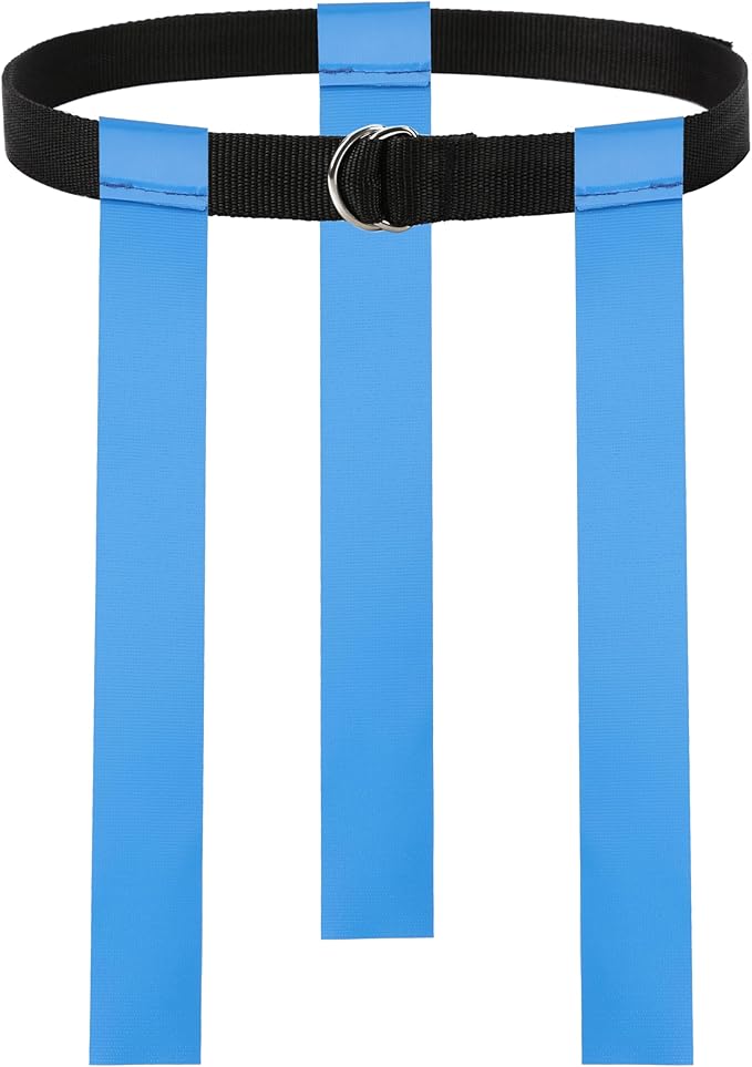 Gameday Flag Football Set – Kits for 2–14 Players w/Belts, Agility Cones & Carry Bag – Available in Multi Colors & Sizes