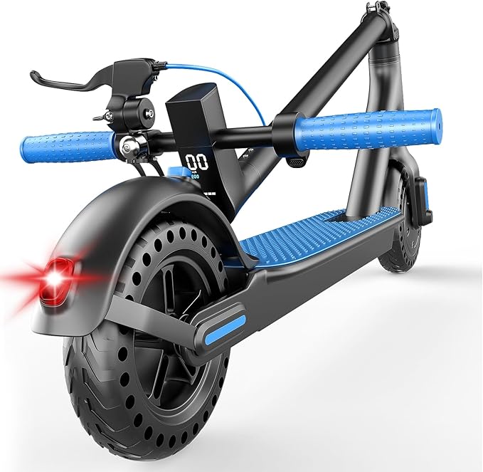 Electric Scooter for Adults, Peak 500W/650W Motor, 19/21 MPH Max Speed, 21/23 Miles Range, 36V Battery, 8.5" Solid Tires, App Control, Lightweight, Foldable Electric Scooter for Commuting, UL2272