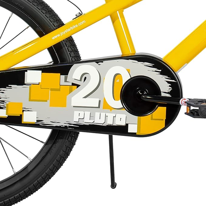 JOYSTAR Pluto 12 14 16 18 20 Inch Kids Bike with Light Up Training Wheels, Kids' Bicycle for Boys Girls Age 3-12 Years, Children Bikes, Multiple Colors