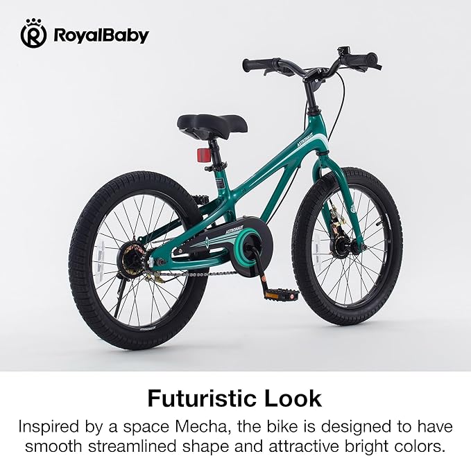 RoyalBaby Magnesium Kids Bike Lightweight Alloy Children Sport Bicycle 14/16/18 Inch Wheel for Boys Girls Ages 3+ Years