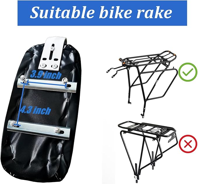 ZHOUWHJJ Bicycle Rear Seat Cushion Armrest Footrest Set, Kid Child Carrier Bicycle Baby Seat, Including Cushion and Backrest, Armrest Handrail, Footrests, Bell, Black