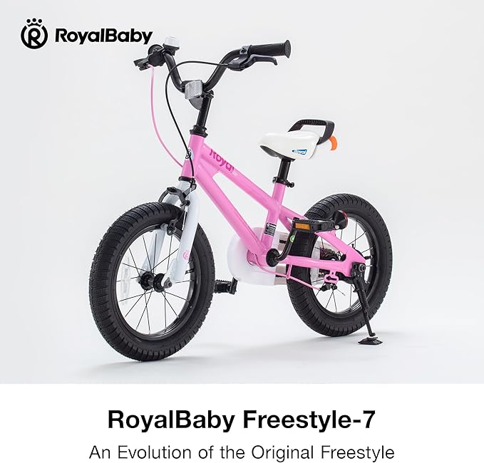 RoyalBaby Kids Bike EZ Balance to Pedal Dual Handbrake Toddlers Boys Girls Bicycle 12-20 Inch for Age 3-10 Years