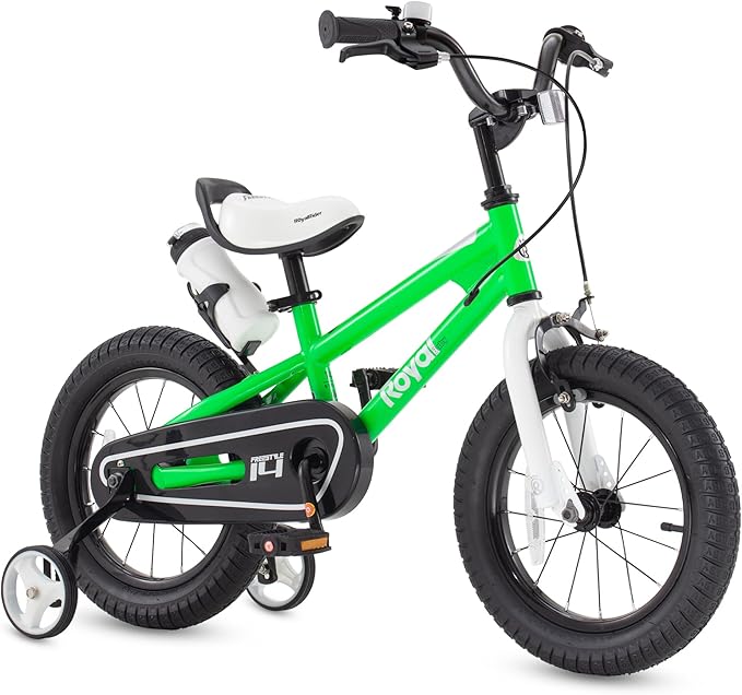 RoyalBaby Kids Bike EZ Balance to Pedal Dual Handbrake Toddlers Boys Girls Bicycle 12-20 Inch for Age 3-10 Years