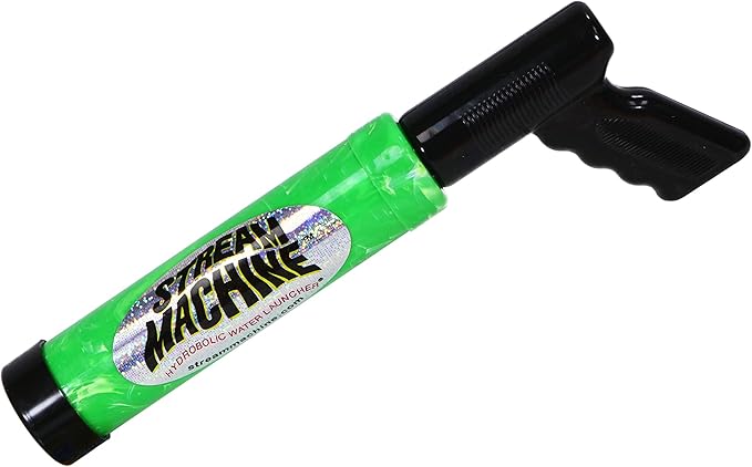 Stream Machine Water Gun Launcher - Single Barrel Water Blaster - Squirt Gun for Outdoor Games - Swimming Pool Toys (Colors Vary)