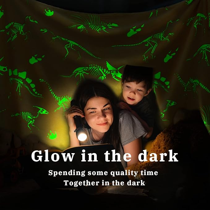 Soft Blanket Dinosaur Fleece Blankets Kids Dinosaur Gifts for Boys 50"x60"