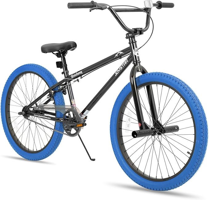 JOYSTAR Brockway Freestyle Kids BMX Bikes 20" 24" Kids Bicycles for 6-14 Years Old Boys Girls and Beginner-Level Riders 2 Pegs Multiple Colors