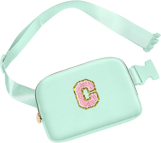 Gifts for Girls 3 4 5 6 7 8 9 10 11 12 Year Old Teens Kids Tween Daughter Sister Gifts for Women Her - Fanny Pack Belt Bag Cute Stuff for Girls Women Teen Trendy Crossbody Bags (Green,C)