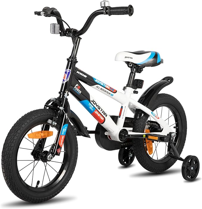 JOYSTAR New Berry Kids Bike for Boys and Girls Ages 3-12 Years Old, 12 14 16 Inch Kids Bicycles with Training Wheels, 20 Inch Bike with Kickstand, Multiple Colors