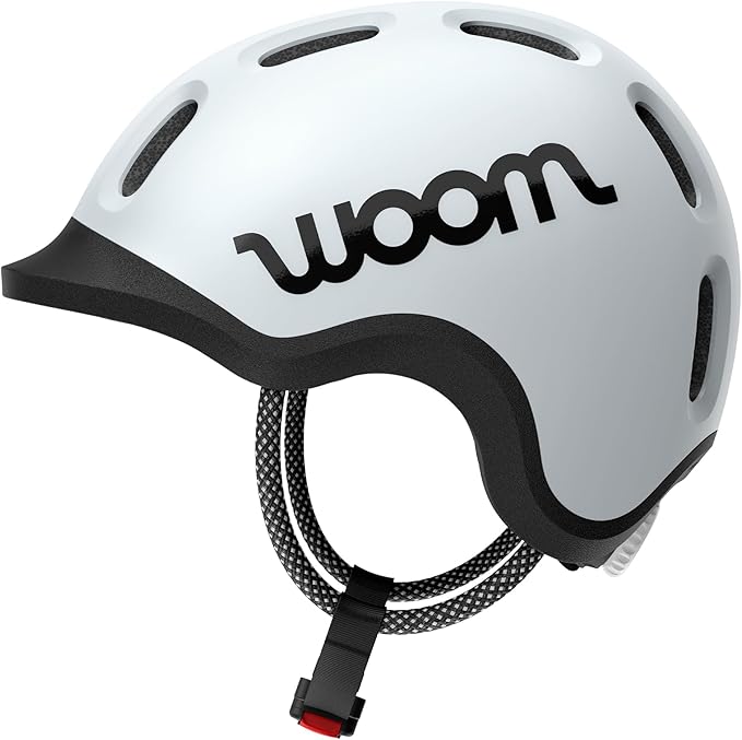 woom Ready Kids' Helmet, Adjustable Pinch-Free Children's Helmet with Reflective Details for Bicycle Riding, Roller Skating & Scooting, for Boys & Girls (Ages 1-14)