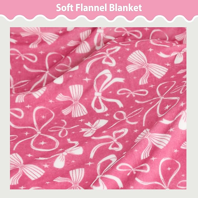 Softan Kids Throw Blanket for Girls & Boys, Warm Soft Toddler Fleece Blankets for Sofa Couch Bed， Cozy Fuzzy Plush Flannel Kids Throw Blanket for Daycare & School - Row 50x60 inches