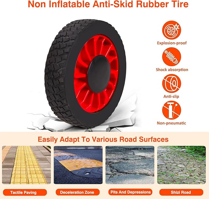 Tandem Tricycles for Kids 5-7 Year Olds, 2 Seater Preschool Pedal Kids' Trike with Solid Rubber Tires & Sturdy Metal Frame, Elementary School Daycare Kindergarten Outdoor Playground Equipment