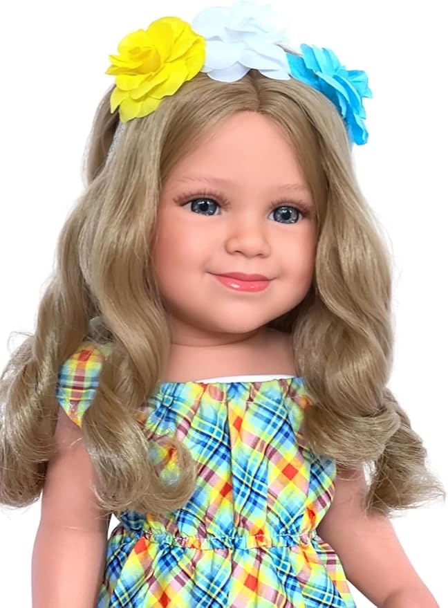 Kennedy and Friends 18 Inch Fashion Dolls- Tilt and Pose Feature and All Vinyl (F01-Wslynn)