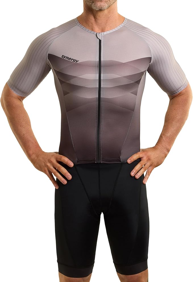 Synergy Triathlon Tri Suit - Men's Pro Short Sleeve Trisuit