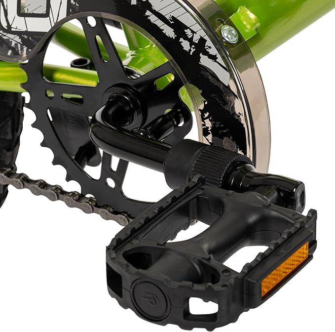 Huffy Upshot 12/16/20 Inch Boys' Bike for Kids, Ages 3+ Years Old, Multiple Color Options, Removable Training Wheels (12" and 16" Only), BMX Design, Designed for Growth, Durable, Easy Assembly