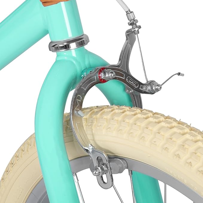 JOYSTAR Girls Bike for 2-12 Years Old Toddlers and Kids, 12" 14" 16" 18“ Retro Style Kids Bike with Training Wheels, 20 Inch Children Bicycle with Kickstand