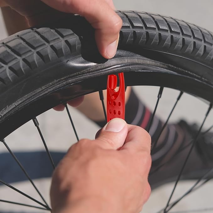 HARFINGTON Bicycle Tire Levers Ultra-Strong & Lightweight POM Tire Removal Tool Non-Slip Grip for Road Mountain Gravel Bikes