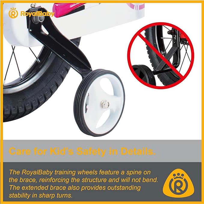 RoyalBaby Kids Bike EZ Freestyle Training Free Balance to Pedal Easy Learning Bicycle, 12-18 Inch for Toddlers to Big Kids