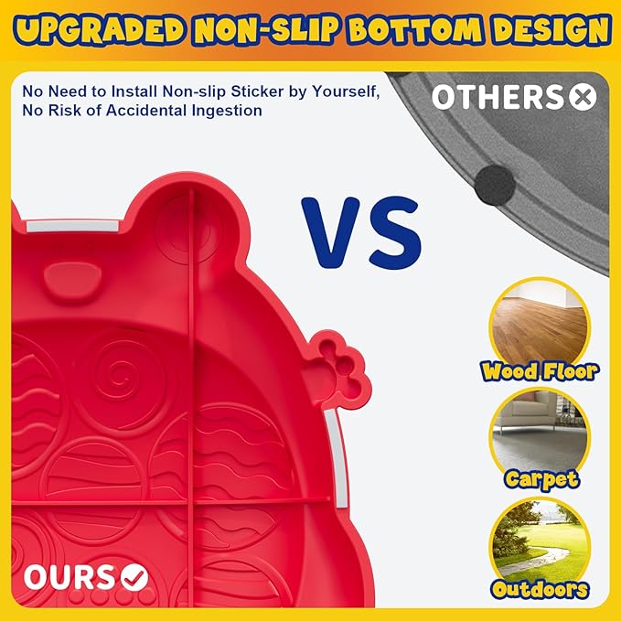 Stepping Stones for Kids, 12PCS Non-Slip Balance Steps Stones for Toddler 1-3, Obstacle Courses Sensory Toys, Coordination Game Gift for Boys Girls Indoor Outdoor Play Ages 3-5