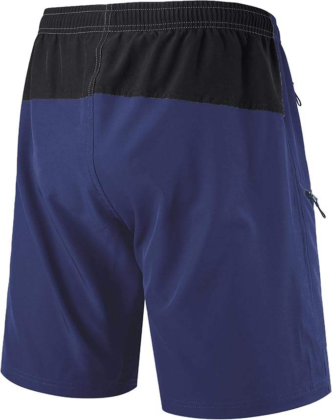 Men's Mountain Bike Shorts 3D Padded Baggy Bicycle Riding Cycling Shorts Quick Dry Lightweight Biking Shorts