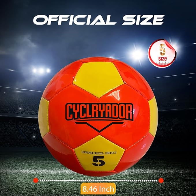 Rechargeable Glow in The Dark Soccer Ball,Size 5 Light up Soccerball,Ideal Soccer Gifts with Pump & Charging Cable Included.