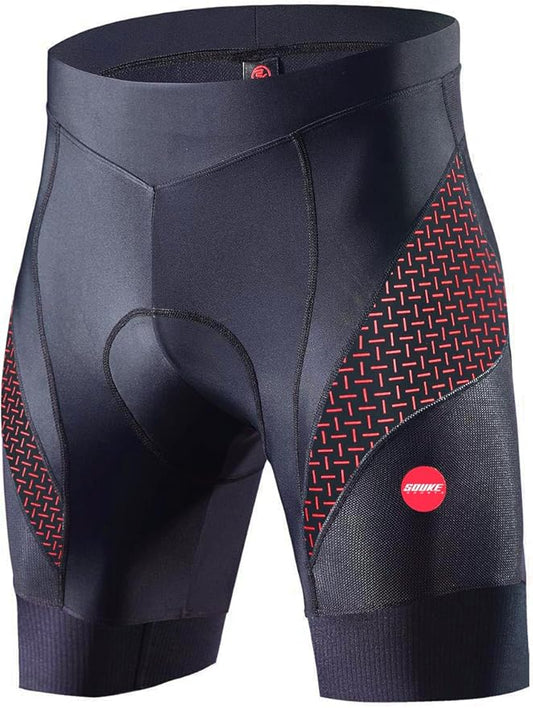 Men's Cycling Shorts Padded Bicycle Riding Half Pants Bike Biking Cycle Tights