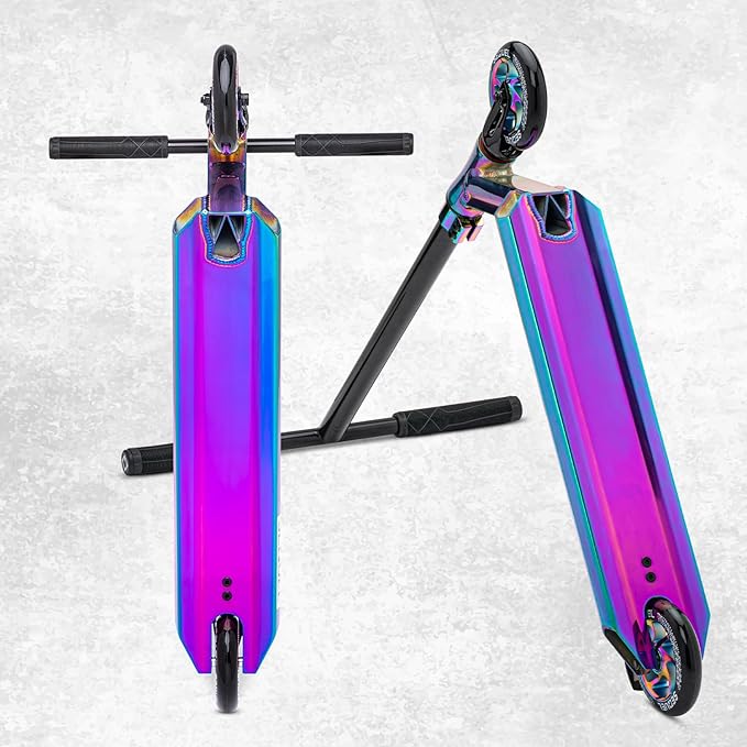 Sequel Ignite Stunt Scooter, Pro Complete Trick Scooter for Kids 8+, Beginner Skatepark BMX Scooter