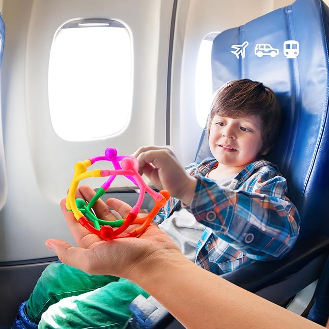 36Pcs Magnetic-People-Magnet-Men, Magnetic Travel Toys for Kids, Creative, Portable and Educational, Funny Magnets for Kids, Small Toys for Classroom Prizes, Easter Egg Stuffers, Office